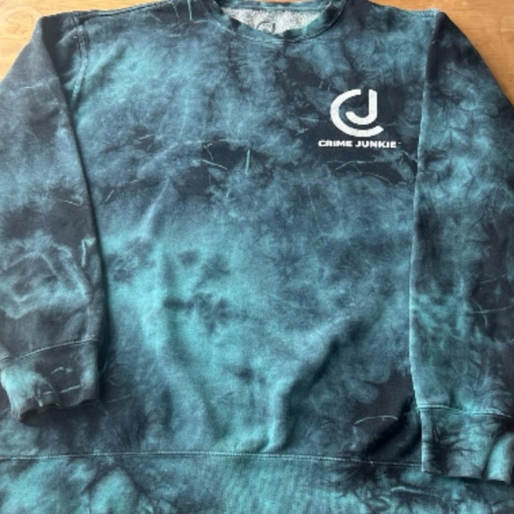 Crime Junkies Tie Dye Sweatshirt - Picture 2 of 4